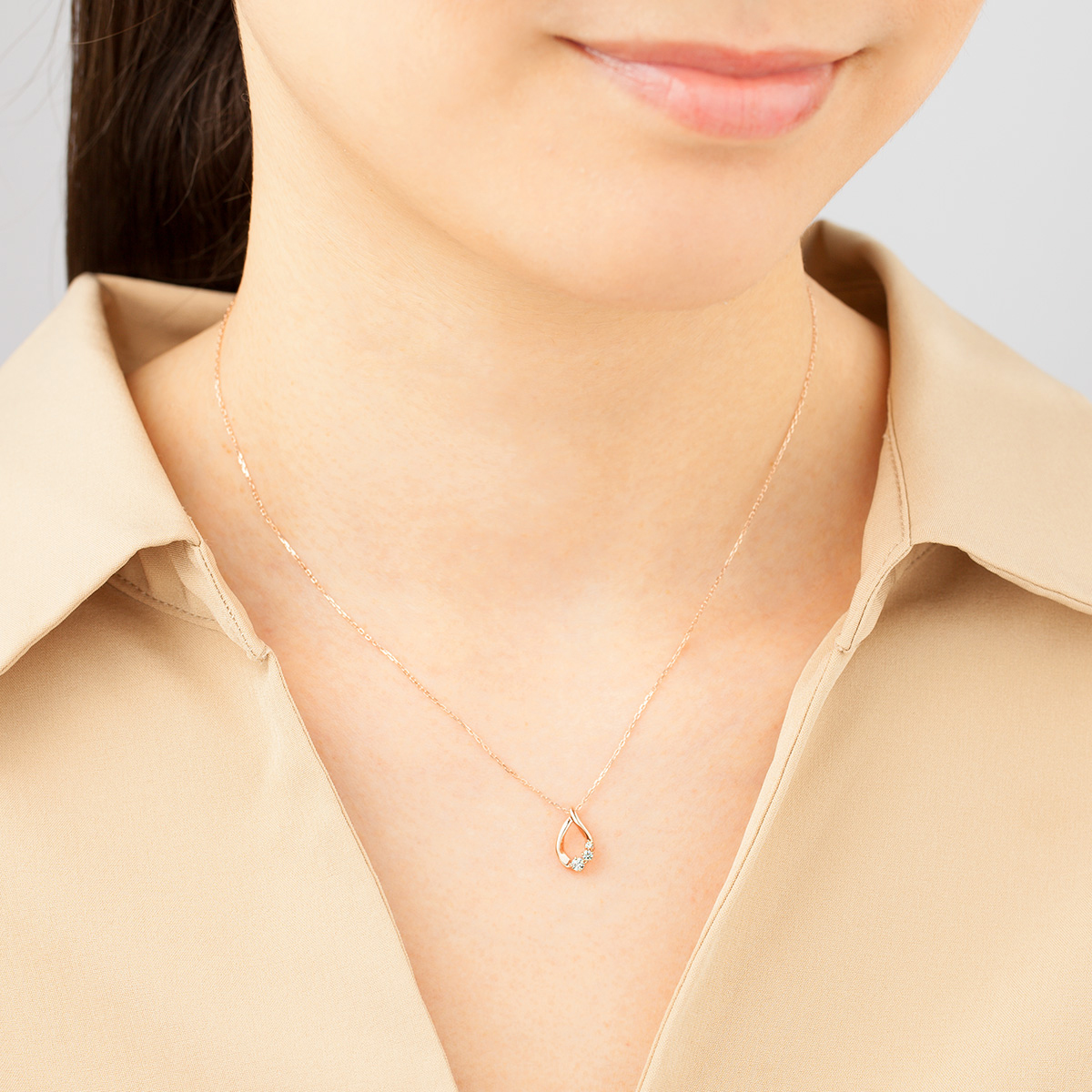 名入れ】雫ネックレス&オルゴールケースセット | Canal4℃（カナル